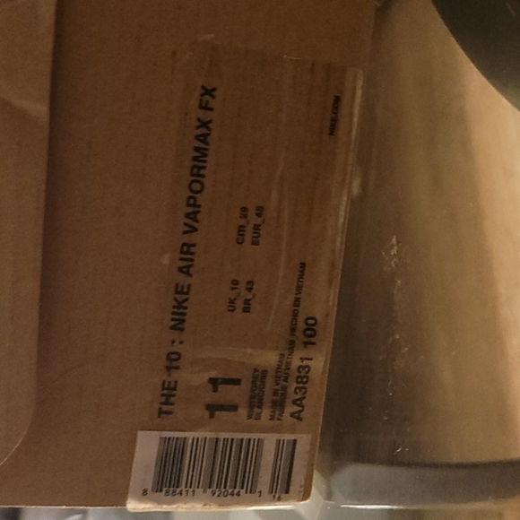 OFF WHITE VAPOR MAX SZ 11 - Picture 4 of 9